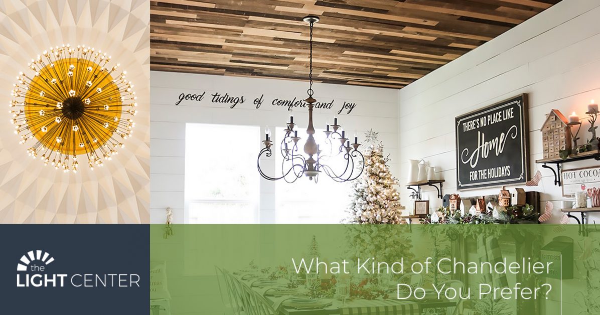 Find the perfect chandelier to make a statement in any room