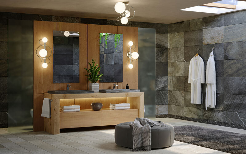 Bathroom Lighting Remodel at The Light Center